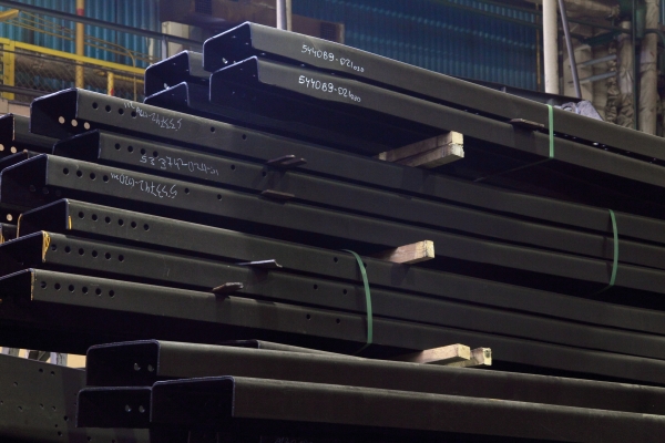 straight beam (side members)